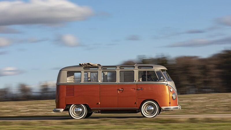 Volkswagen E-Bull, VW-Bulli, T1 Samba, Campervan, Vanlife