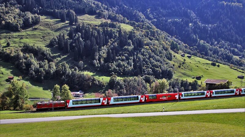 Schweiz, Alpen, Zug, Bahn, SBB, Berge