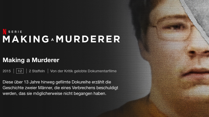 Netflix, Doku, Making a Murderer
