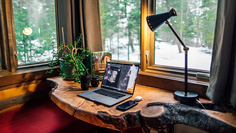 Büro, Schreibtisch, Home Office, Arbeitsplatz