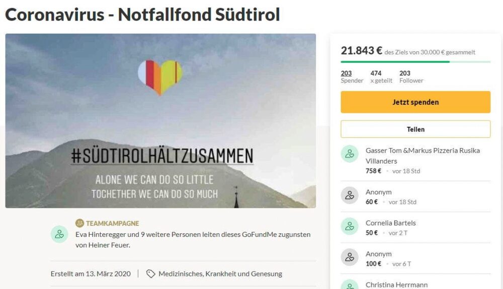 GoFundMe Kampagne Unterst tzt Italien W hrend Der Coronavirus Pandemie gofundme-kampagne-unterst-tzt-italien-w-hrend-der-coronavirus-pandemie