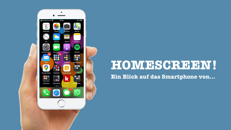 Homescreen, iPhone, Apple, Apps, Torsten Hunsicker, JOM Group, Mediaagentur JOM