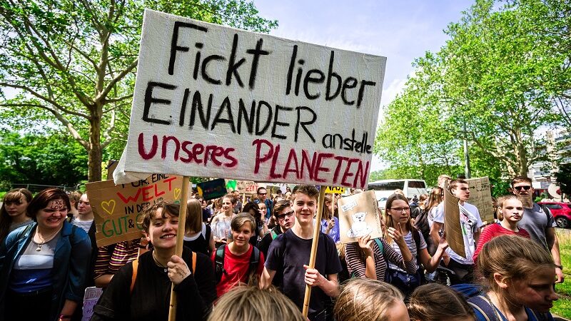 Klima, Protest, Demonstration, Marsch, Klimaschutz, Fridays for Future