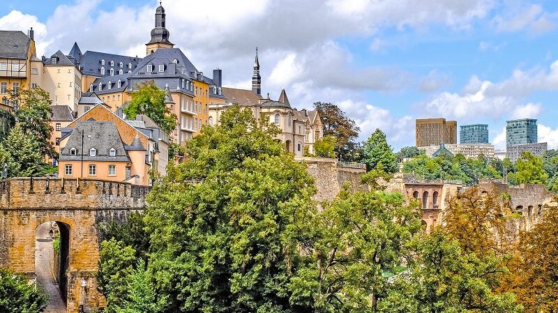 Luxemburg, Burg, Stadt