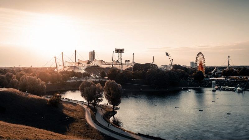 München, Stadt, Theresienwiese, Riesenrad