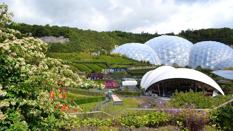 Projekt Eden Cornwall, grün, Architektur