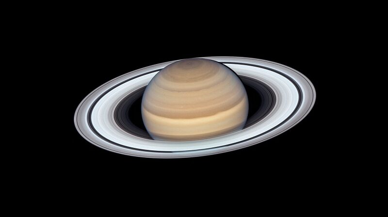 Saturn, Planet, Weltraum, Weltall, Hubble