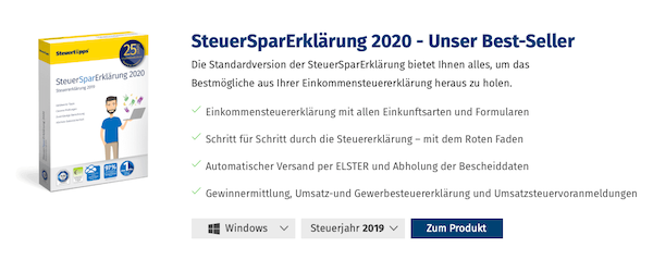 Steuertipps.de Steuererklärung selber machen