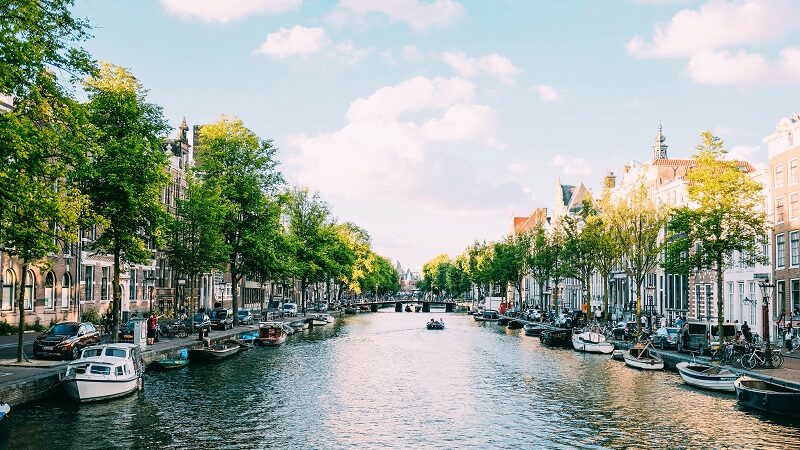 Niederlande, Amsterdam, Holland, Kanal, Europa