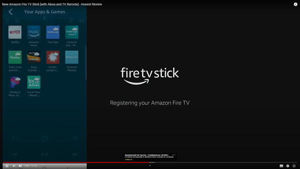 Amazon Cloud Drive, Amazon Fire TV