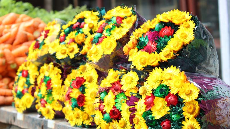 Muttertag, Fuckorona, Blumenstrauß, Blumen, Blumensträuße