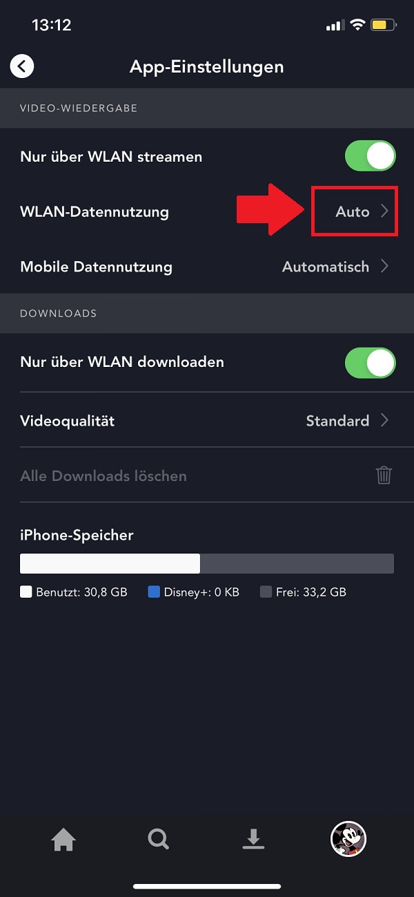 Disney Plus, Disney+, Disney Plus Videoqualität anpassen, Disney Plus Video-Qualität anpassen, Disney Plus HD, Disney Plus UHD