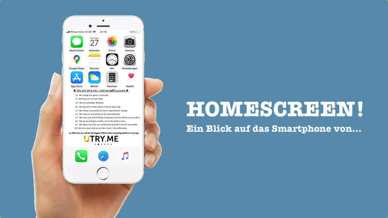 Homescreen, iPhone, App, Apps, Smartphone, André Moll