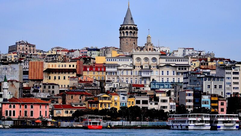Istanbul, Türkei, Bosporus