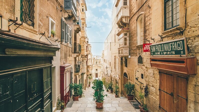 Malta, Valletta, Architektur, Stadt