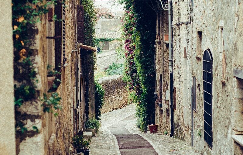 Sanremo, Italien, Gasse, Europa