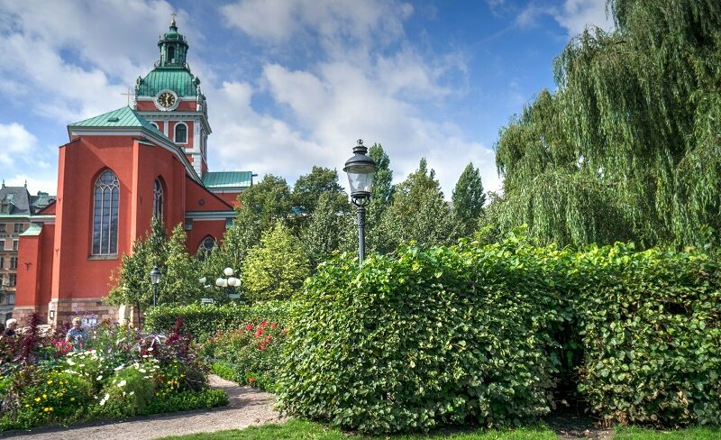 Stockholm, Park, Bäume