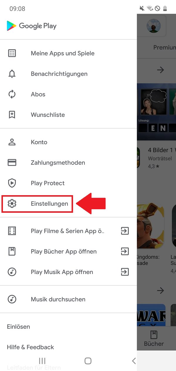 Android-Kindersicherung einrichten, Android-Kindersicherung aktivieren, Android Kinderschutz aktivieren, Android-Kinderschutz