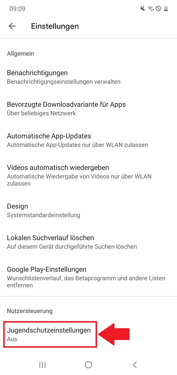 Android-Kindersicherung einrichten, Android-Kindersicherung aktivieren, Android Kinderschutz aktivieren, Android-Kinderschutz