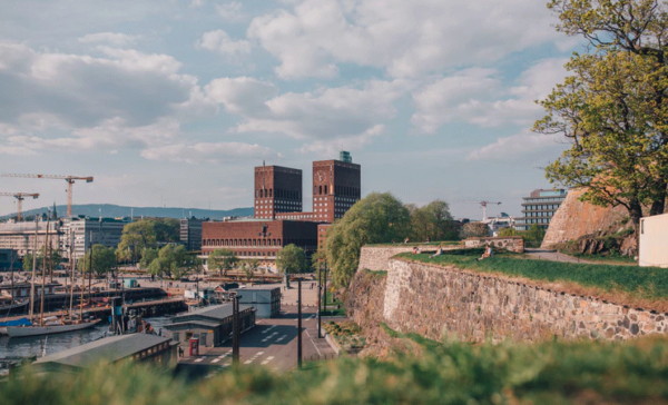 Oslo, Norwegen, Grünfläche