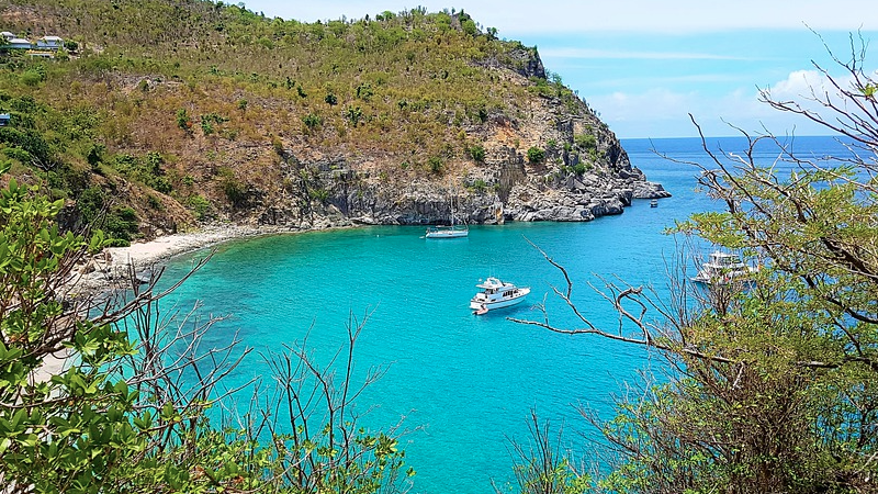 Saint-Barthélemy, Insel, Karibik, Schiff