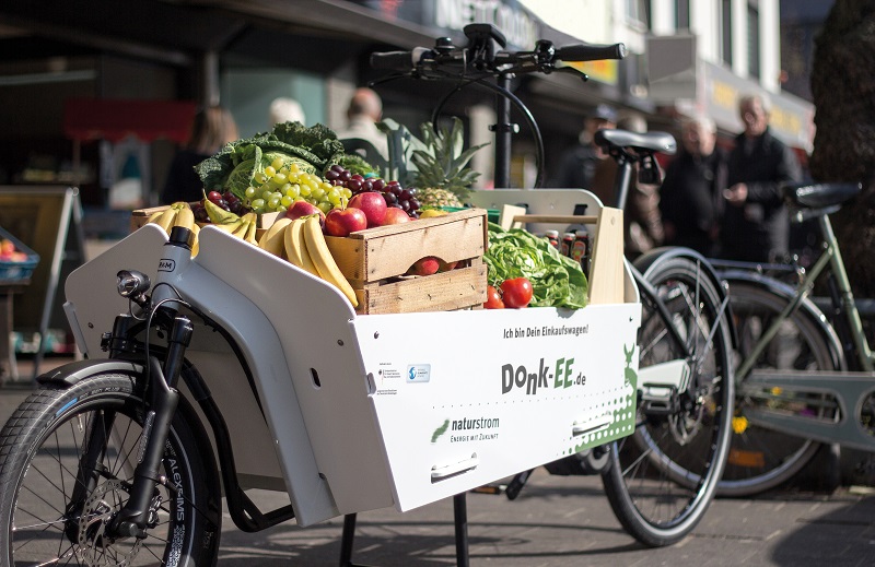 Donk-EE, Lastenrad, Köln, E-Bike, Obst, Gemüse, Transport