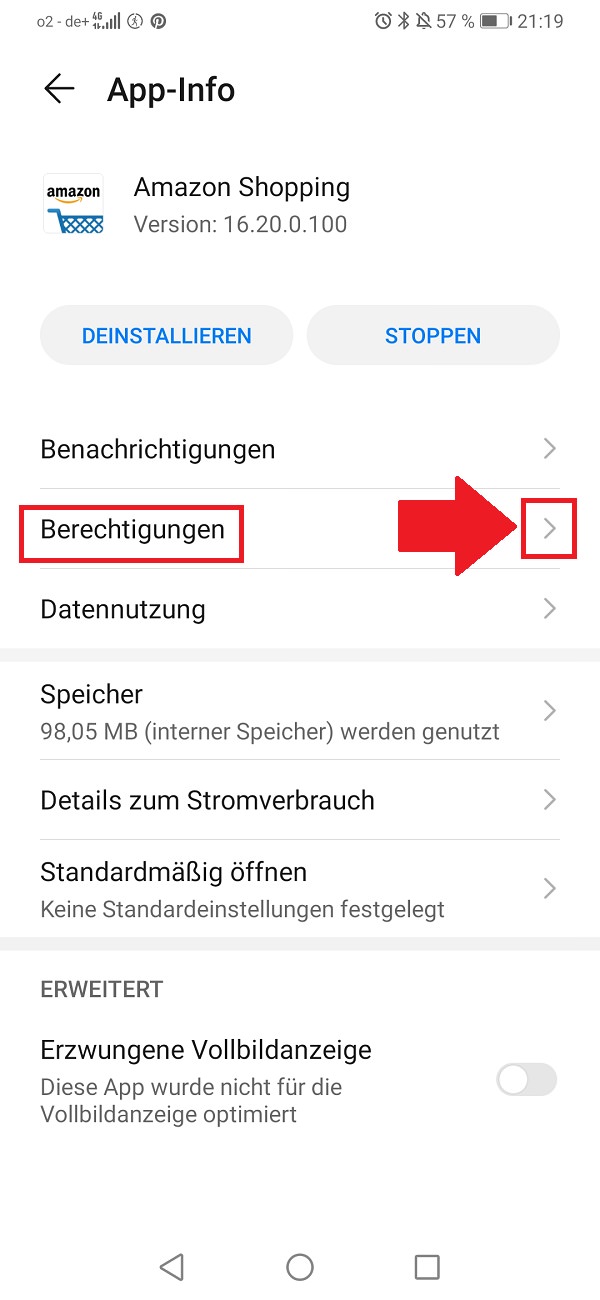 Hintergrund-Apps beenden, Hintergrund-Apps deaktivieren, Hintergrund-Aktivitäten beenden, Huawei P30 Lite, Android 