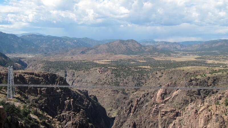 Brücke, Colorado, Royal Gorge Bridge, USA