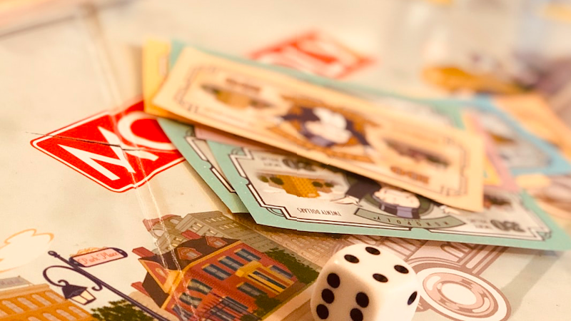 Brettspiel, Monopoly, Gemeintschaftsspiel