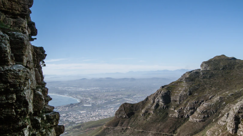 Tafelberg, Kapstadt, Südafrika, wandern