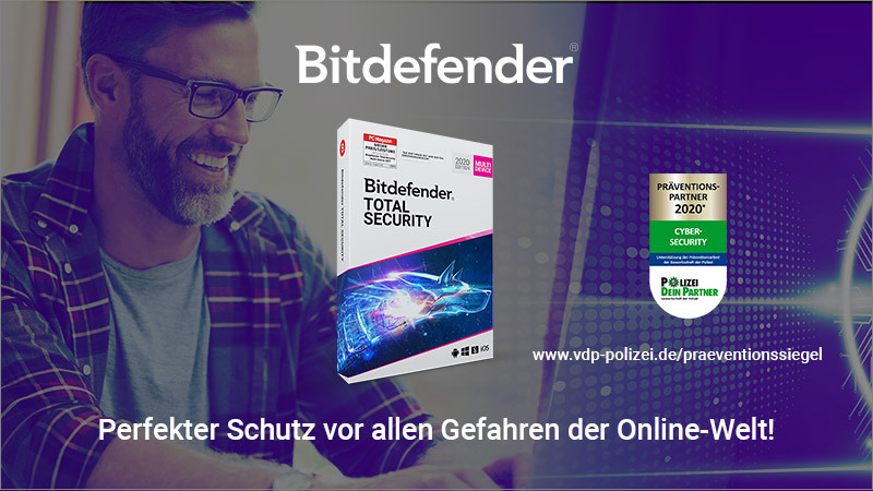 Bitdefender Total Security Schutz Internet