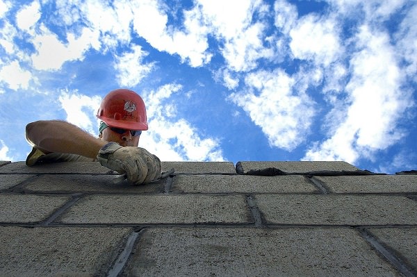 Maurer, Mauer, Betonwand, Steine, Ausbildungsberufe