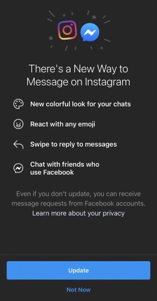 Messenger-Monopol, Facebook, Instagram, Messenger