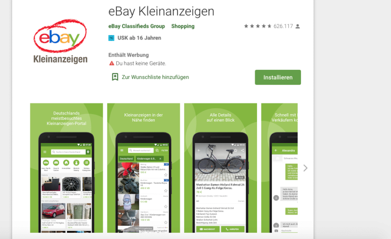 Ebay Kleinanzeigen