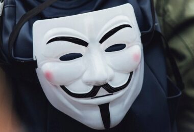 Guy Fawkes Mask, Guy Fawkes Maske, Gesichtserkennung