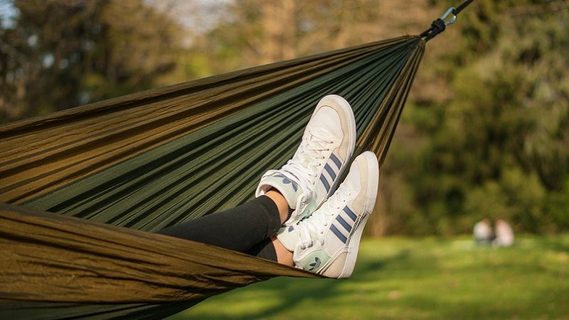 Hängematte, Entspannen, ausruhen, ineffizient, unproduktiv, Gewinnmaximierung