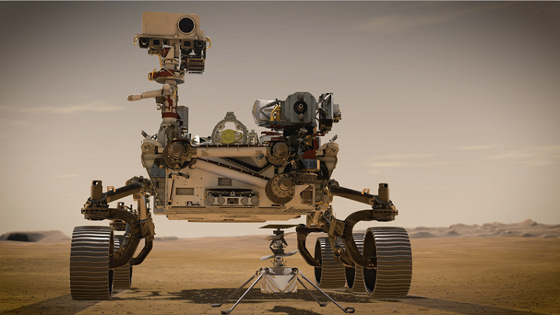 Perseverance Mars Rover, Nasa, Raumfahrt