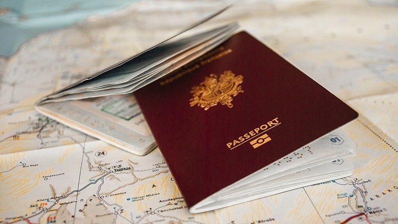 Pass, Reisepass, Passport, Ausland, Internationalisierung, Landkarte, G20 Entrepreneur Visa Program