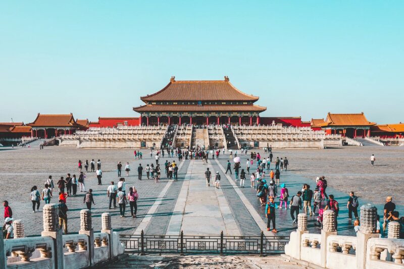 Peking, Sehenswürdigkeit, China, Touristen