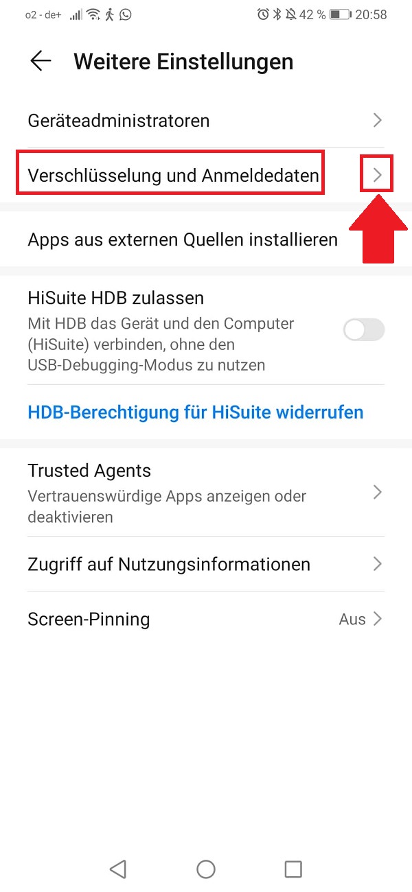 Android-Verschlüsselung aktivieren, Android Verschlüsselung, Android-Smartphone verschlüsseln