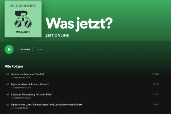 Spotify, Was jetzt