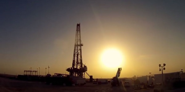 Öl, Bohrturm, Saudi Amarco, Ölbohrturm, Ölförderung, Erdöl