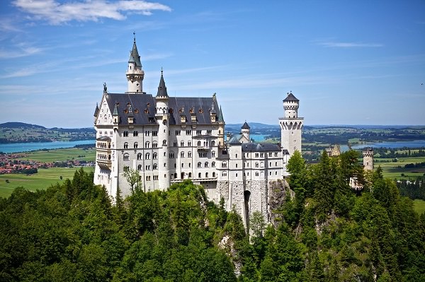 Schloss Neuschwanstein, Bayern, Ludwig II.