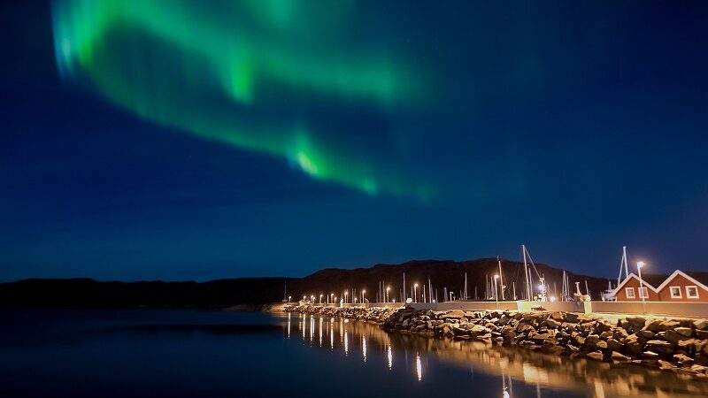 Polarlichter, Aurora Borealis, Norwegen, Nordpol