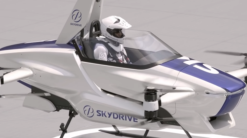 Sky Drive, Toyota, Flugtaxi, VTOL