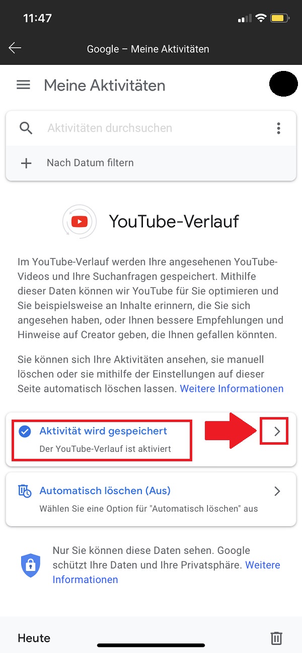 YouTube-Verlauf löschen, Youtube Verlauf löschen, YouTube-Verlauf deaktivieren