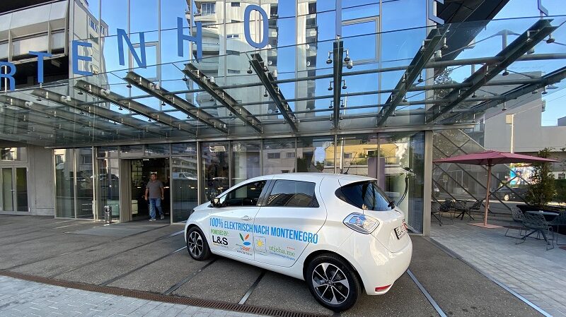 Renault Zoe, Elektroauto, Hotel, Graz, Michael Bader