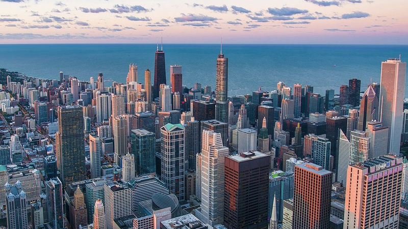 Chicago, USA, Wolkenkratzer