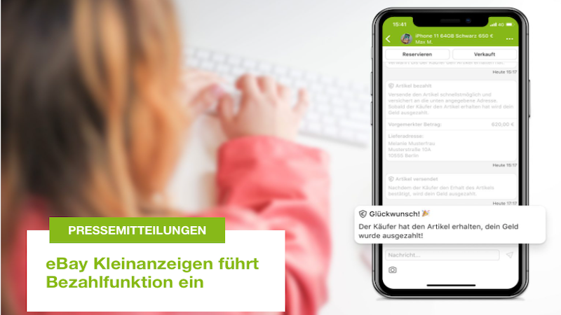 Ebay, Ebay-Kleinanzeigen, Käuferschutz, sicheres Bezahlen