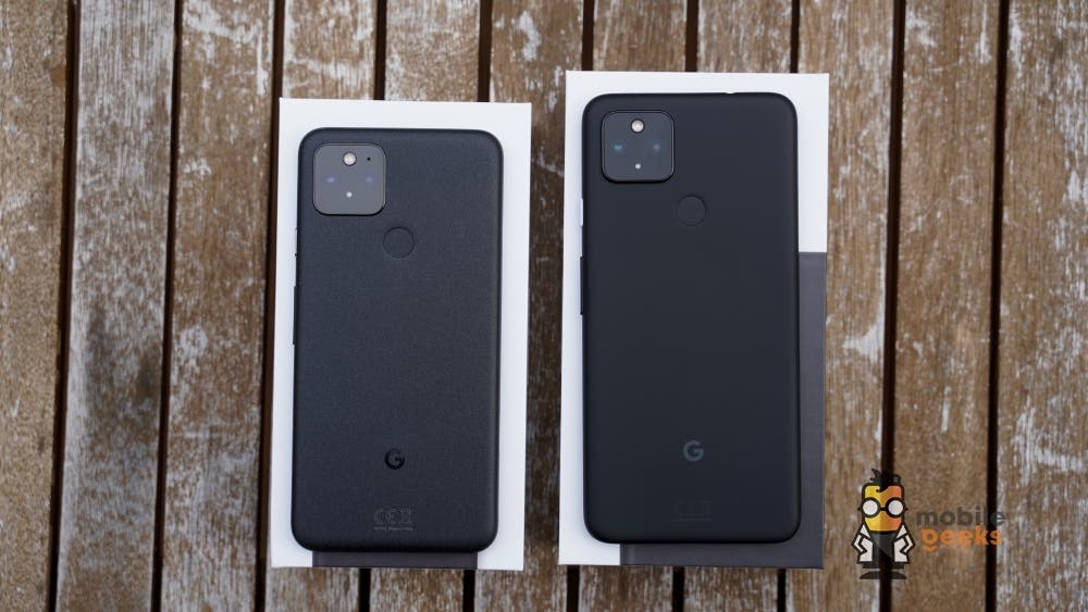 Google Pixel 5 und Google Pixel 4a 5G Smartphone Test Review Mobilegeeks